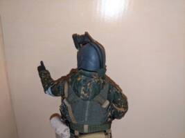 Metro Spartan Ranger (Metro 2033) Custom Action Figure [Back view]