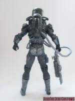 Mr Freeze (Batman) Custom Action Figure [Mr Freeze custom action figure back]