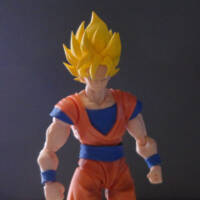 Super Saiyan 3 Goku Neck Peg Adapter (S.H. Figuarts) Custom Other