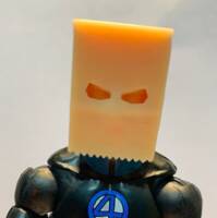 Marvel Legends Bombastic Bagman Head (Marvel Legends) Custom Action Figure [Marvel Legends Bombastic Bag-Man]