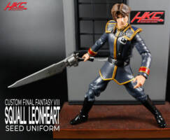 Squall Leonhart (Seed uniform FF8) (Final Fantasy) Custom Action Figure