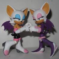 Sonic Heroes Rouge the Bat (Sonic) Custom Action Figure