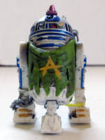 Anarchy-D2 – Astromech Punk Droid (Star Wars) Custom Action Figure [Front View]