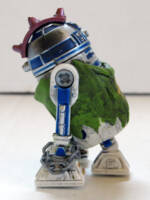 Anarchy-D2 – Astromech Punk Droid (Star Wars) Custom Action Figure [Left View]