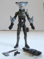 Sphyrnidae – Karkarodon Bounty Hunter (Star Wars) Custom Action Figure [Front View]