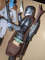 Thrawn and Mando/Grogu (Star Wars) Custom Action Figure [Side view]