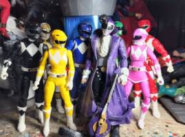 Purple Power Ranger (prince) (Power Rangers) Custom Action Figure