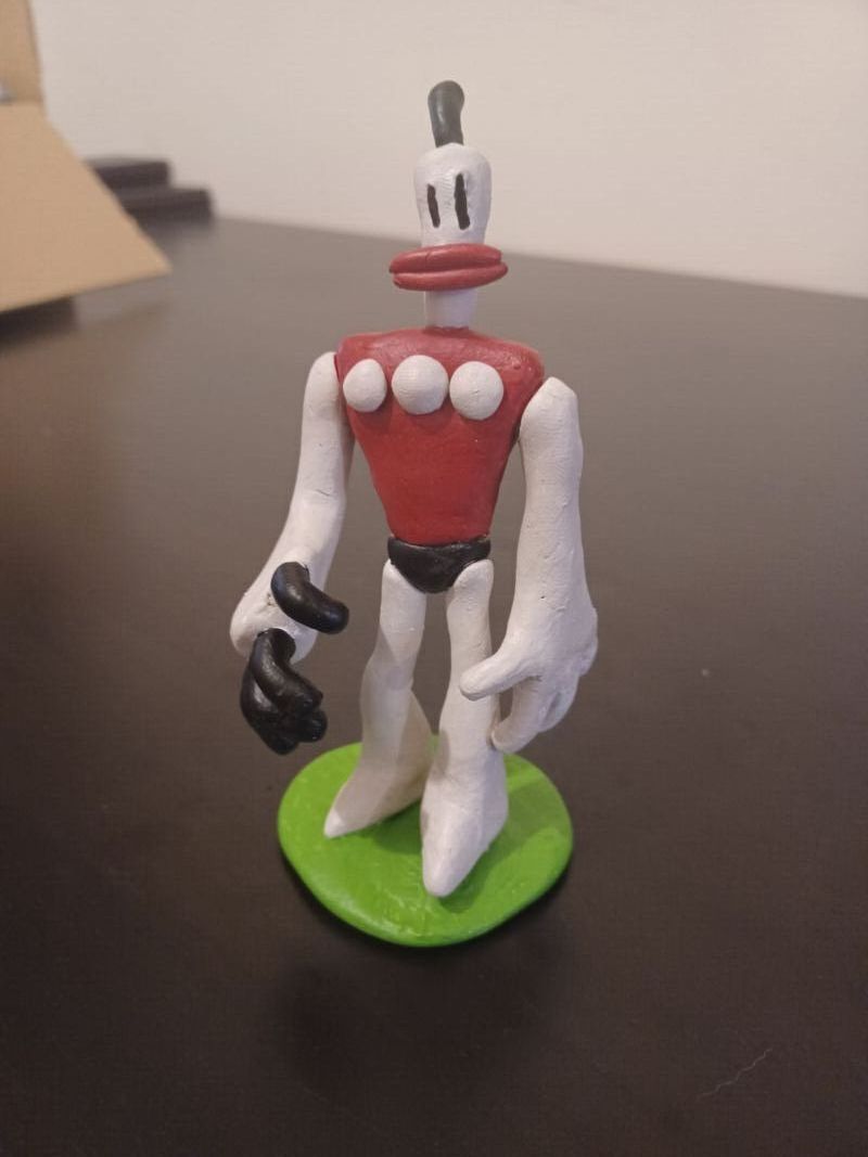 Klaymen (Neverhood) Custom Statue / Bust