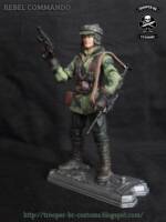 Star Wars Rebel Commando (Star Wars) Custom Action Figure [Star Wars Rebel Commando Custom]