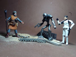 DT Sentry Droid (Star Wars) Custom Action Figure