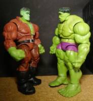 Smart Hulk - Professor (Marvel Universe) Custom Action Figure