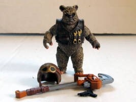 Goosub – Ewok Mechanic (Star Wars) Custom Action Figure [Front View]