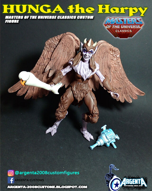 Hunga the Harpy MOTUC (Masters of the Universe) Custom Action Figure