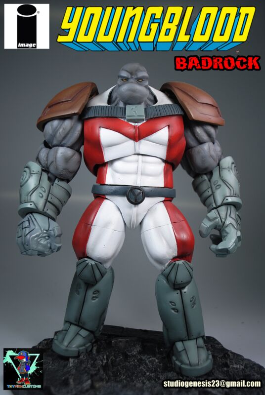 Badrock (Youngblood) Custom Action Figure