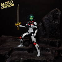 gamora (Marvel) Custom Action Figure