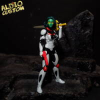 gamora (Marvel) Custom Action Figure