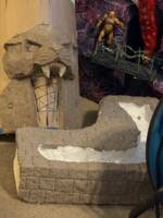 WIP Eternia diorama (Masters of the Universe) Custom Diorama / Playset