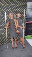 Okoye and Ayo (Black Dress at UN) (Marvel Legends) Custom Action Figure