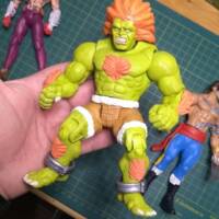 Blanka - Street Fighter Custom marvel legends (Street Fighter) Custom Action Figure