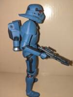 Phase 0 Darktrooper (Star Wars) Custom Action Figure [Right side view]