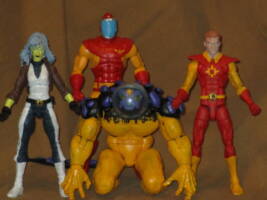 Wildfire (Legion of Superheroes) Custom Action Figure