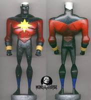 Animated Captain Marvell (Marvel) Custom Action Figure