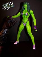 She Hulk "Goin' To The Beach" (Marvel Legends) Custom Action Figure