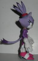 Jakks scale Blaze the Cat (Sonic) Custom Action Figure