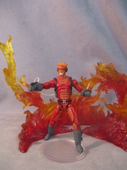 X-Men Evolution Pyro (Marvel Universe) Custom Action Figure