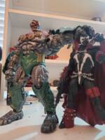 Overtkill (Repaint) (Spawn) Custom Action Figure [Size comparison]