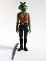 Captain Xeros - Rodian Mercenary (Star Wars) Custom Action Figure [Front View]