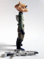 Corporal Laa-Kaan - Gran Mercenary (Star Fox) Custom Action Figure [Right View]