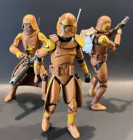 Commander Jet (Star Wars Clone Wars) Custom Action Figure