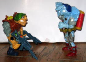 Lieutenant Granitor (pre-release) (Teenage Mutant Ninja Turtles) Custom Action Figure [v.2]