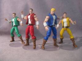 Jeff (Double Dragon) Custom Action Figure