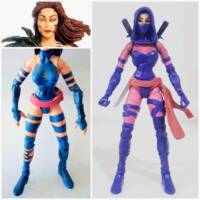 Psylocke (kwannon) (X-Men) Custom Action Figure