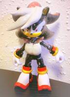 A Mobian Cosplaying Shadow the Hedgehog (Sonic) Custom Action Figure [WIP]