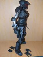 Halo Mystery Spartan (Halo) Custom Action Figure [Right side view]