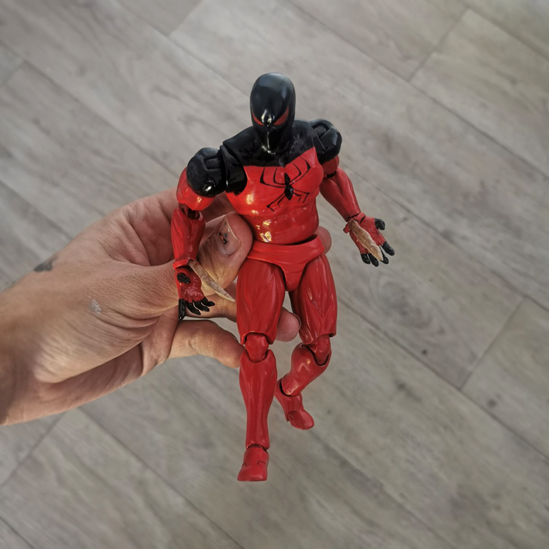 Scarlet Spider Kaine (Spider-Man) Custom Action Figure