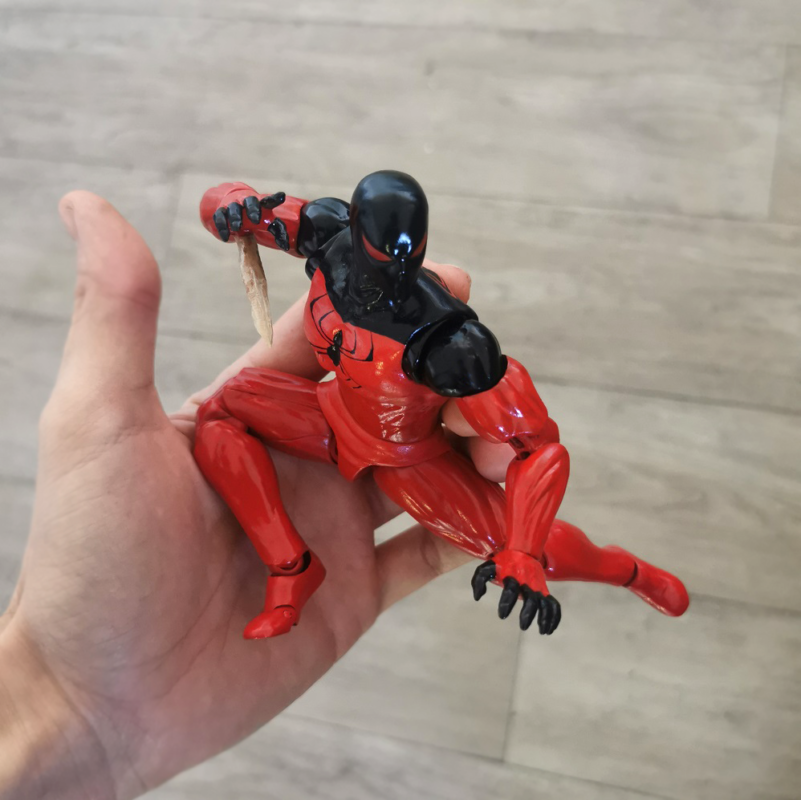 Scarlet Spider Kaine (Spider-Man) Custom Action Figure