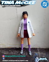 Tina McGee (Flash) Custom Action Figure