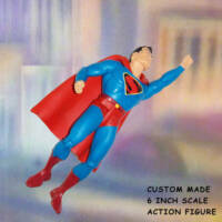 Superman (1940's Fleischer Style) (DC Direct) Custom Action Figure [Superman (1940's Fleischer Style)]