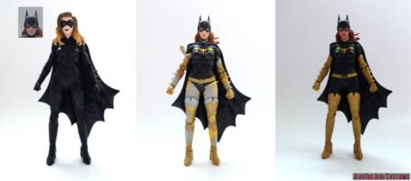 Batgirl (Birds of Prey) (Batman) Custom Action Figure [Batgirl (Birds of Prey) custom action figure before and after]