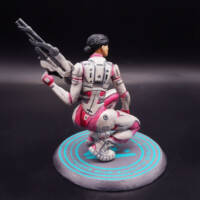 Clay Figurine Ashley Williams (Mass Effect) Custom Miniature / Figurine