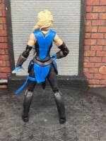 Elsa//Sub-Zero crossover (Marvel Legends) Custom Action Figure [Back]