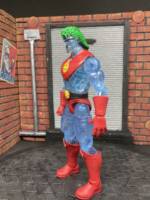 Captain Planet (Captain Planet) Custom Action Figure [Back 3/4]