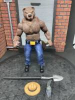 Smokey the Bear (Captain Planet) Custom Action Figure [Front gear layout]