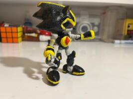 Shard the Mecha Sonic in Jakks Scale (Sonic) Custom Action Figure