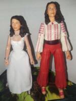 White Dress Marion (Indiana Jones) Custom Action Figure [difference in scale]