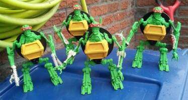 Final Faction:Toitule Droids (TMNT inspired original designs) (Final Faction) Custom Action Figure